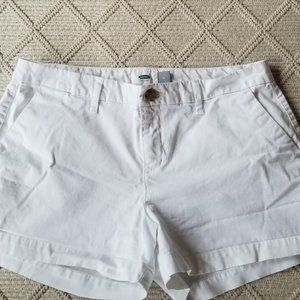 White Pixie Shorts